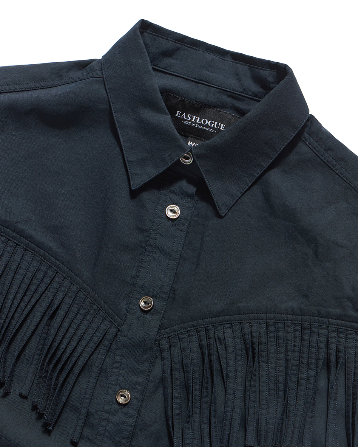 Eastlogue - Western Fringe Shirt (Navy) product image 3 | TRAB K-Fashion Australia