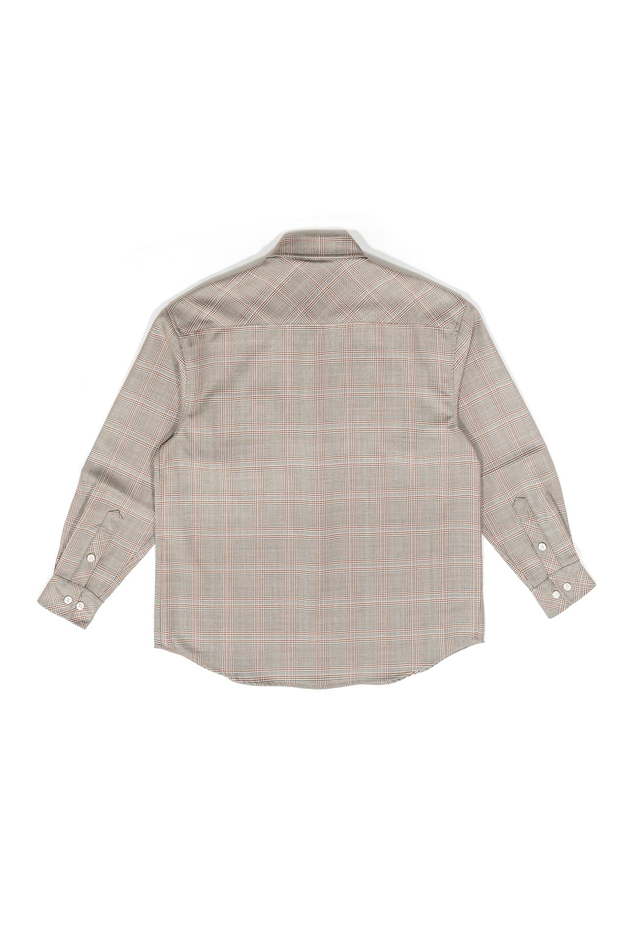 Ioedle - Wool Shirt (Brown) product image 3 | TRAB K-Fashion Australia