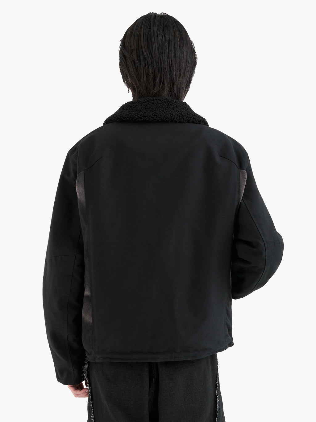 Jiyong Kim - Sun-Bleached Deck Jacket (Black) product image 11 | TRAB K-Fashion Australia