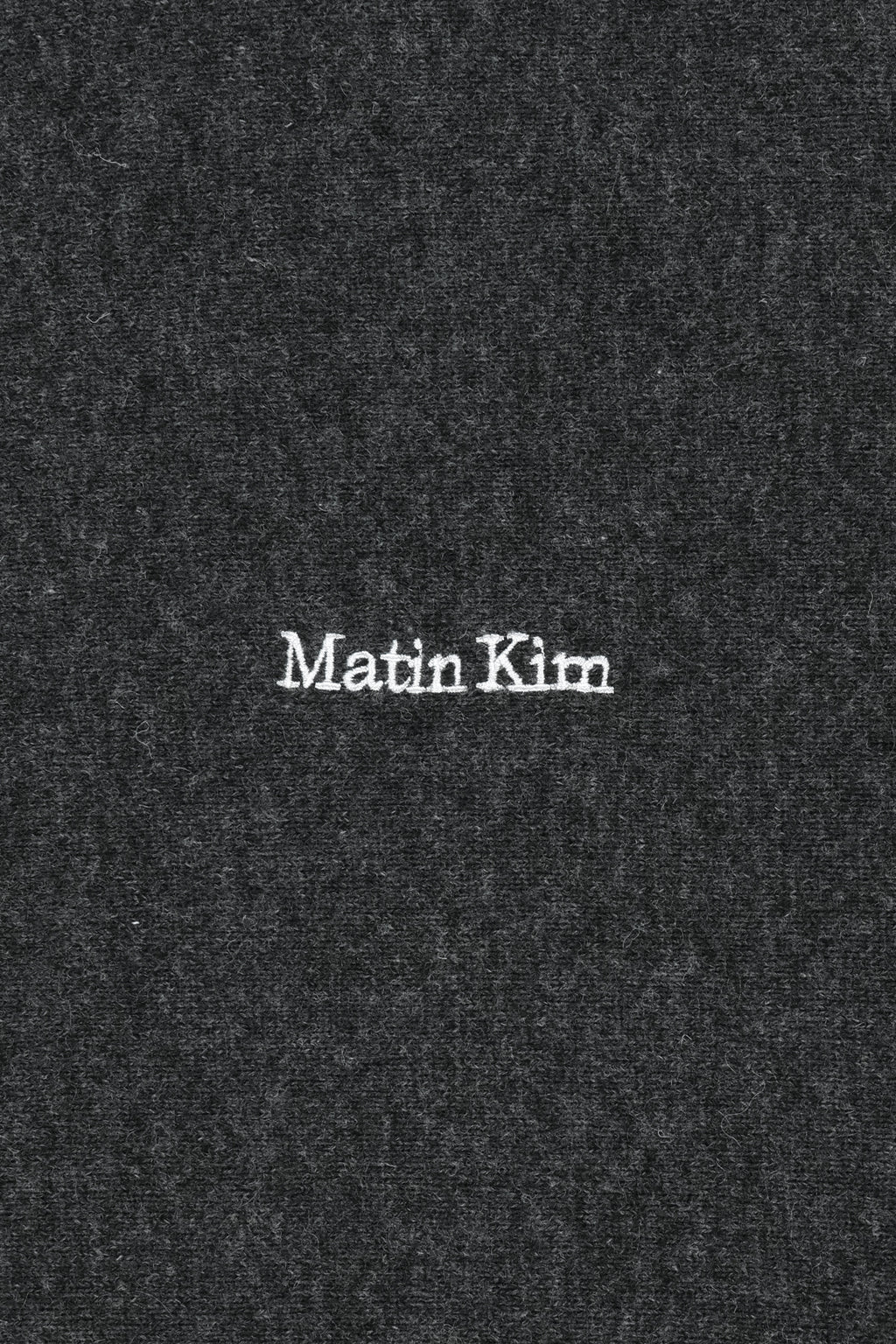 Matin Kim - Wrap Tie Knit Pullover (Charcoal) product image 5 | TRAB K-Fashion Australia