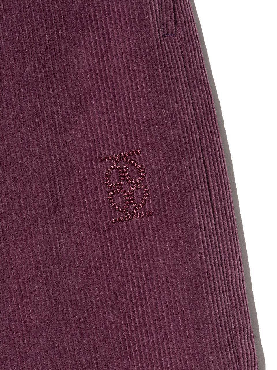 Kijun - Corduroy Wide Tuck Pants (Burgundy) product image 10 | TRAB K-Fashion Australia