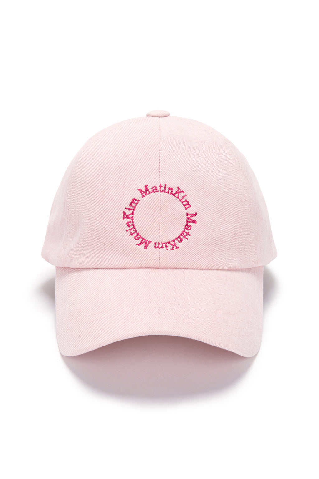 Matin Kim - Macaron Logo Ball Cap (Light Pink) product image 1 | TRAB K-Fashion Australia