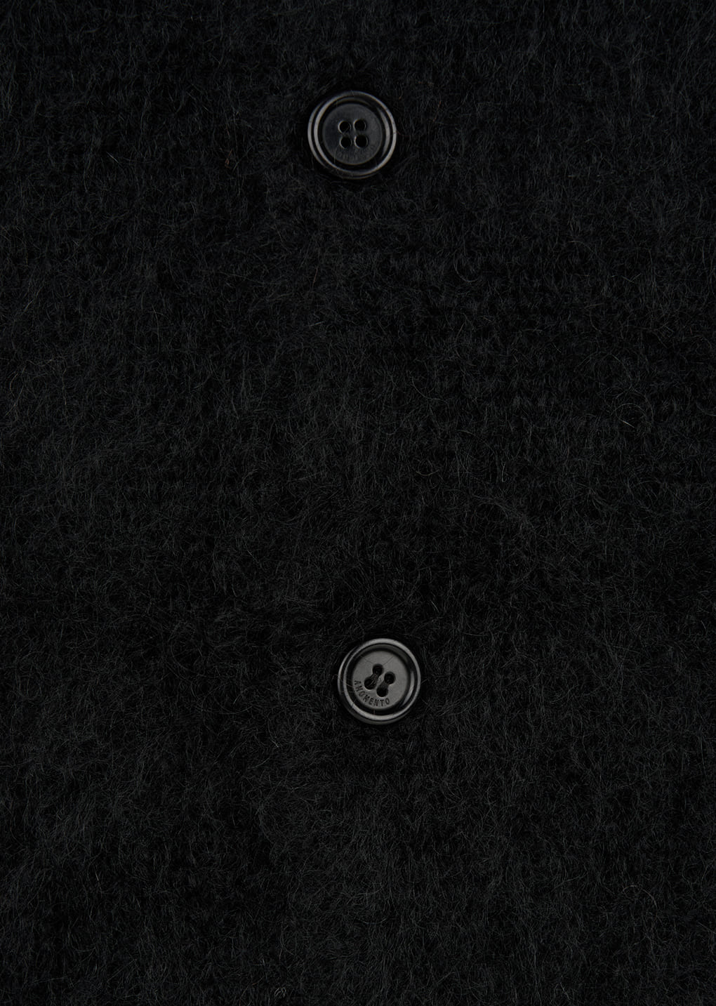 Amomento - men's mohair bulky cardigan (Black) product image 19 | TRAB K-Fashion Australia