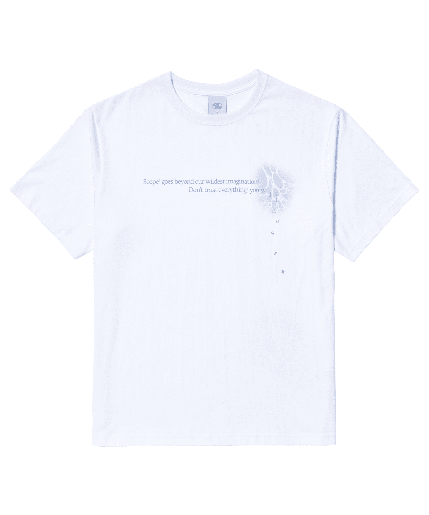 San San Gear - Eyewithness T-Shirt White product image 1 | TRAB K-Fashion Australia