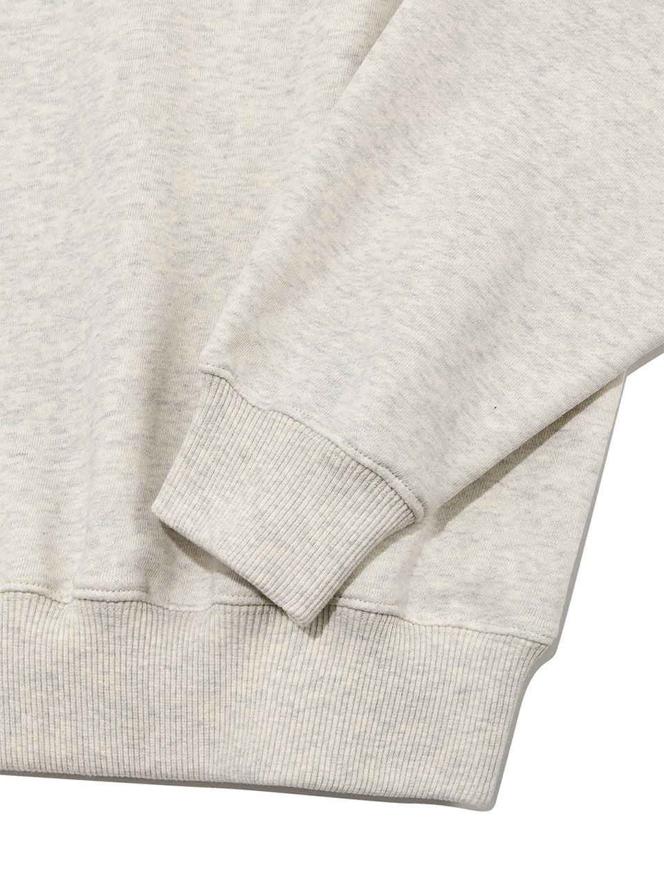 Kijun - Art School Pullover (Melange Oatmeal Cream) product image 9 | TRAB K-Fashion Australia