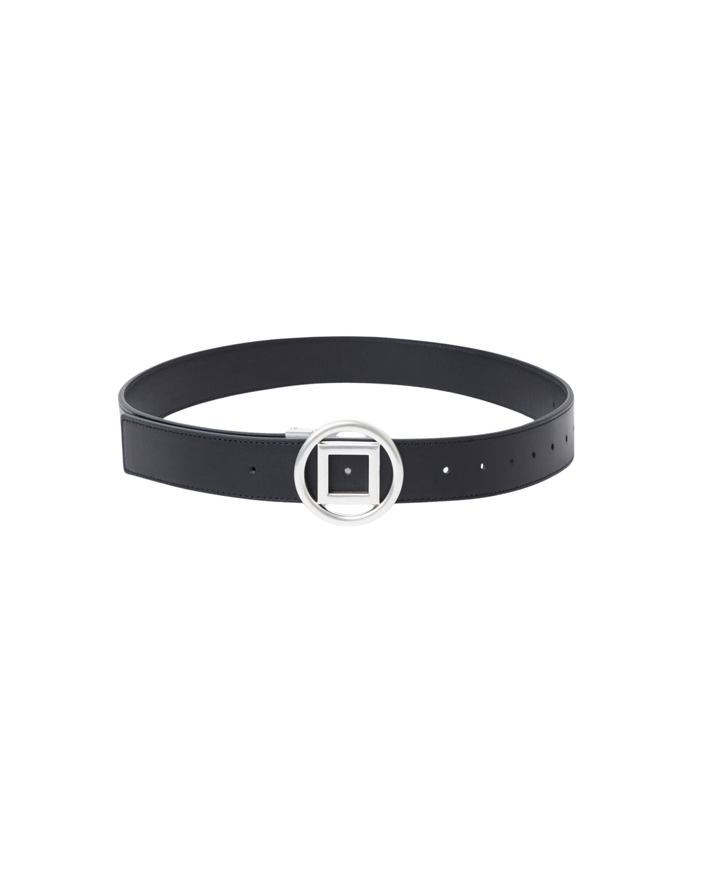 Kimhe Kim - Coin Logo Belt (Black/Silver) product image 5 | TRAB K-Fashion Australia
