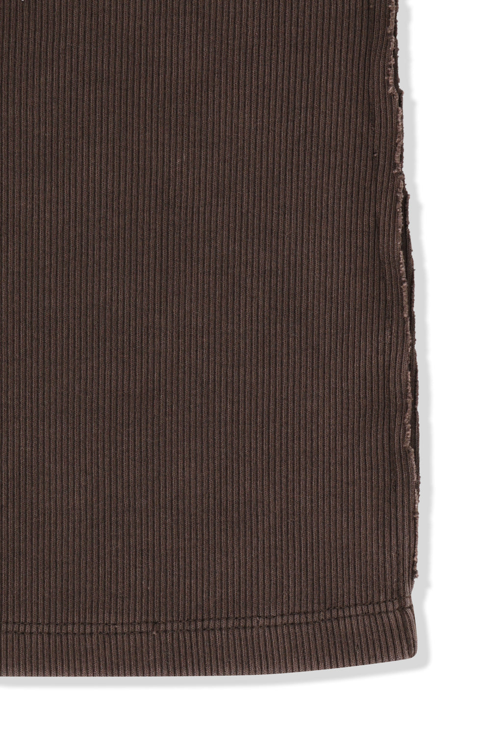 Matin Kim - Washed Rib Button Detail Top (Brown) product image 5 | TRAB K-Fashion Australia