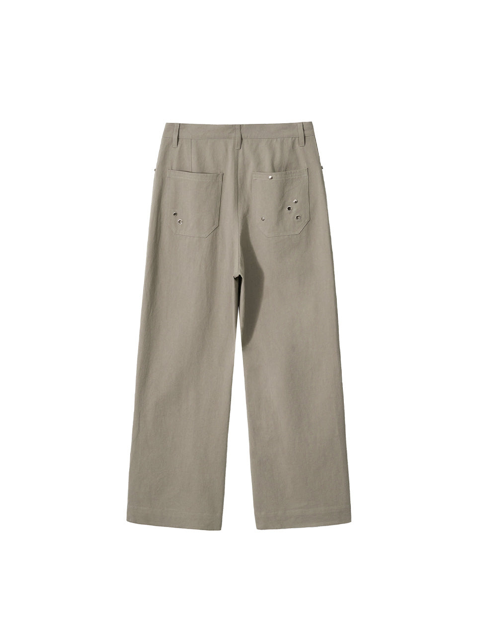 Kijun - Pleated Stud Pants (Grey) product image 9 | TRAB K-Fashion Australia