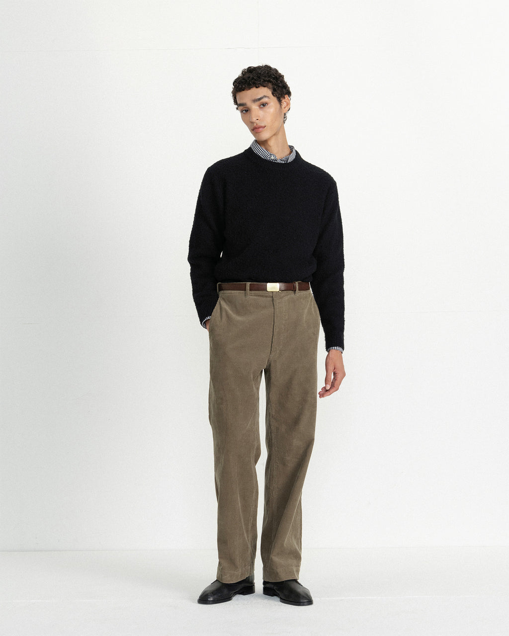 Brownyard - Brushed Sweater (Black) product image 1 | TRAB K-Fashion Australia