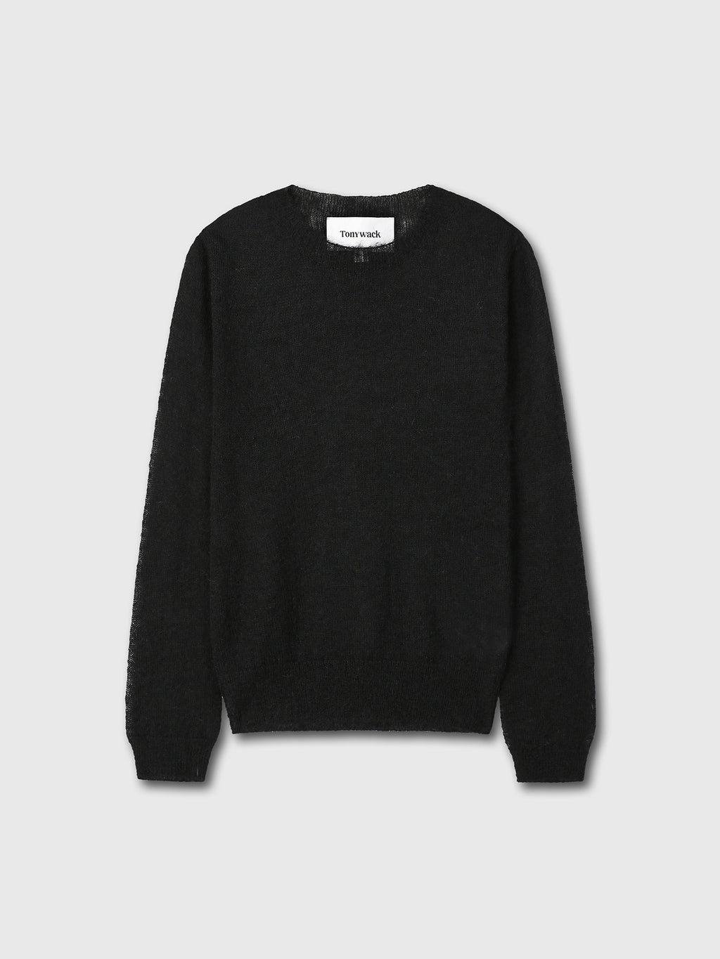 Tonywack - Light Weight Mohair Sweater (Black) product image 7 | TRAB K-Fashion Australia