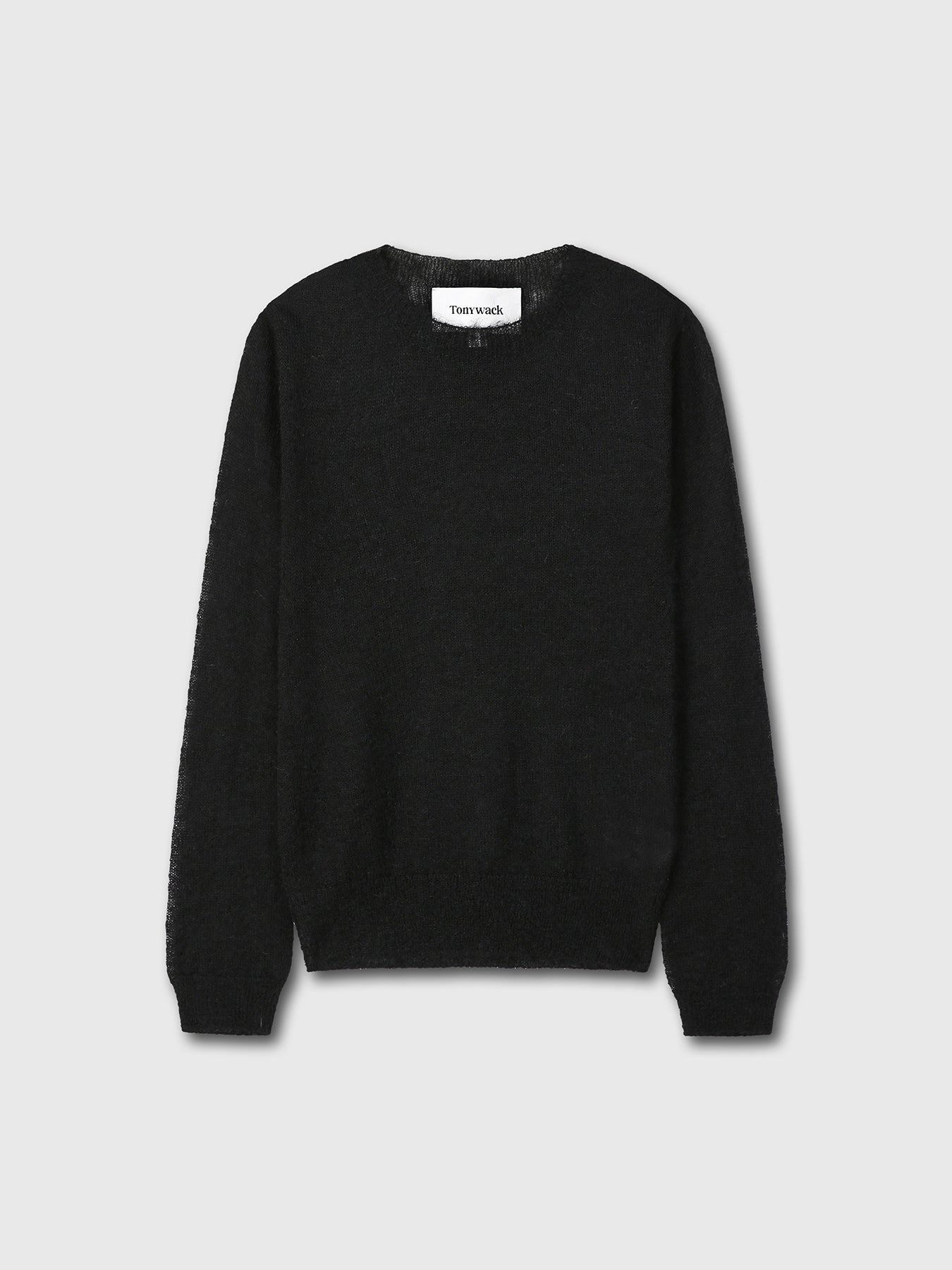 Tonywack - Light Weight Mohair Sweater (Black) product image 7 | TRAB K-Fashion Australia