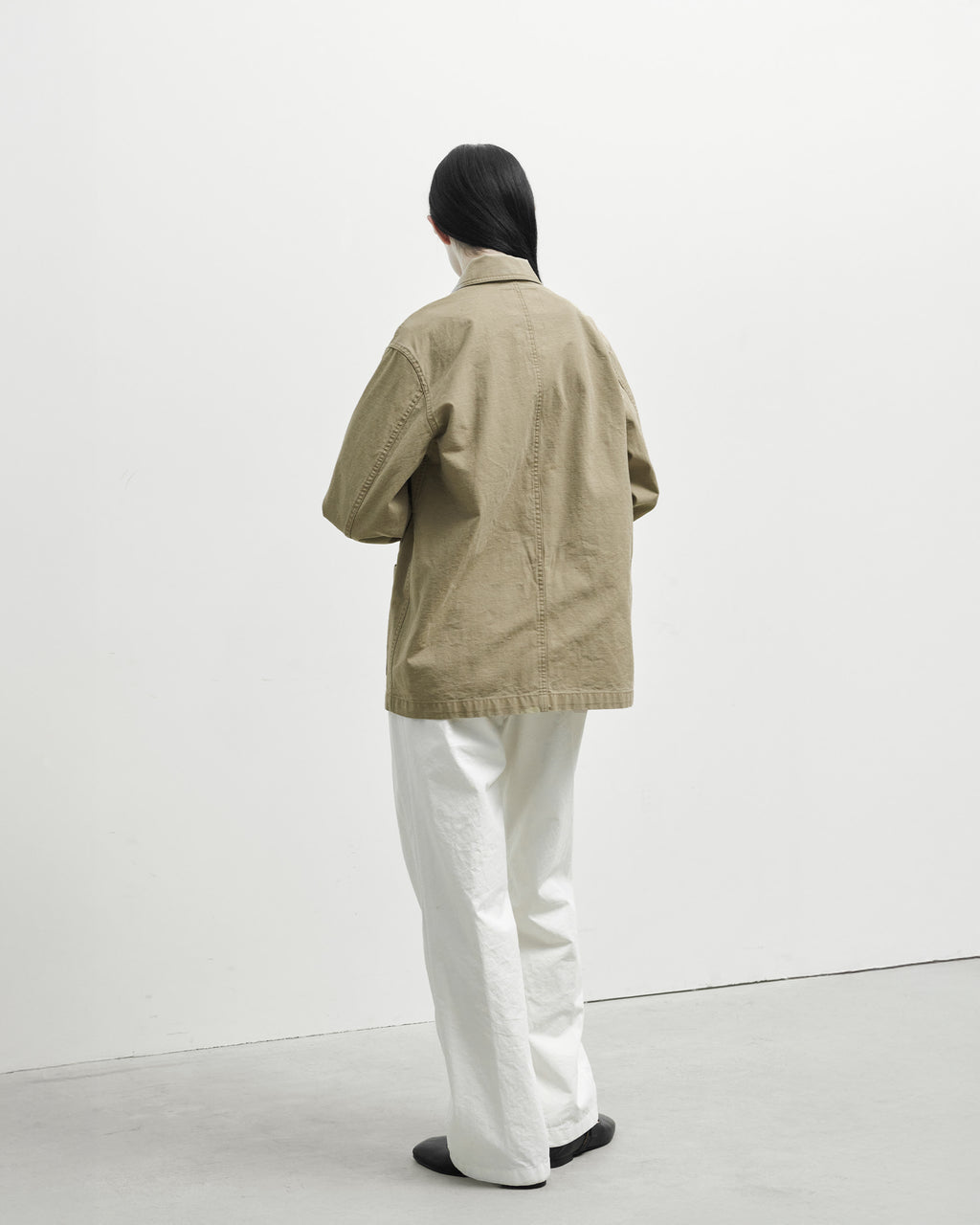 Brownyard - Washed Work Jacket (Beige) product image 3 | TRAB K-Fashion Australia