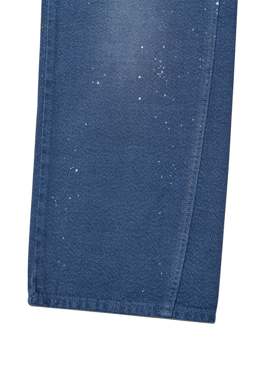 Matin Kim - Back Line Point Soft Shiny Denim Pants (Blue) product image 5 | TRAB K-Fashion Australia