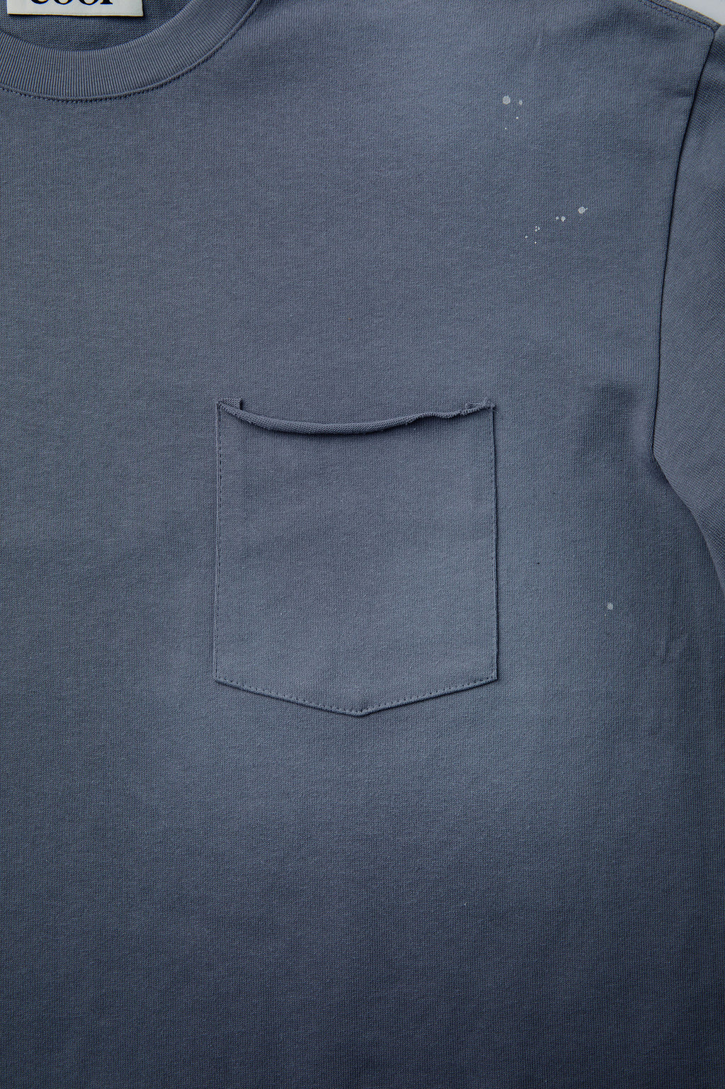 Coor - Painted Long Sleeve T-Shirt (Washed Charcoal) product image 6 | TRAB K-Fashion Australia