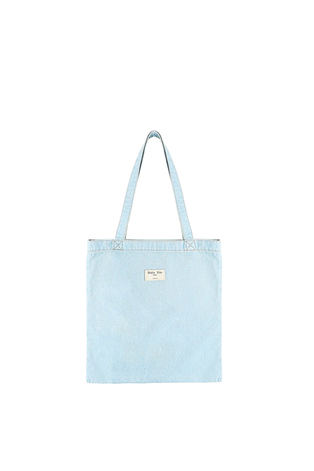 Matin Kim - Matin Stitch Denim Ecobag (Sky) product image 2 | TRAB K-Fashion Australia