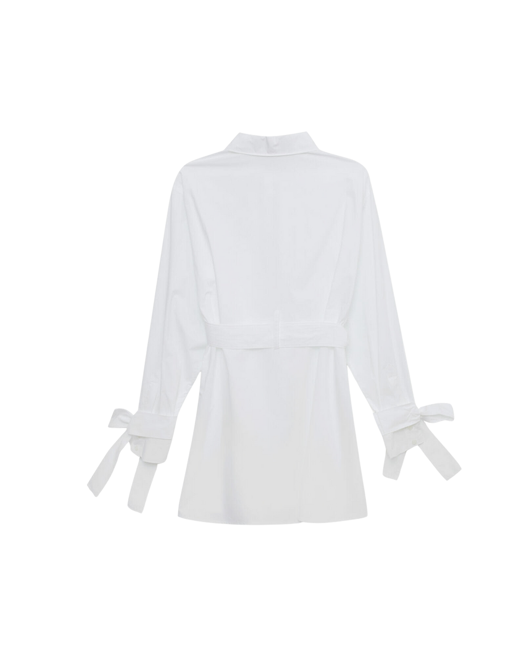 Kimhe Kim - Ng Belted Shirt (White) product image 7 | TRAB K-Fashion Australia