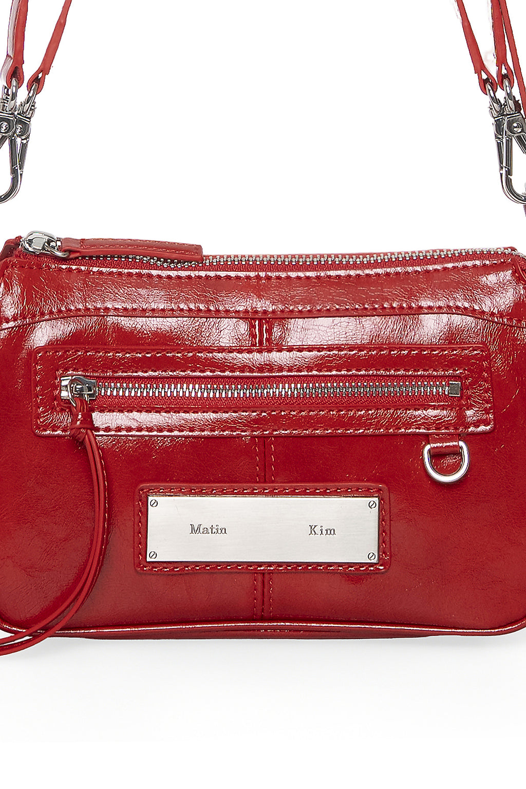 Matin Kim - Biker Two-way Mini Bag (Red) product image 4 | TRAB K-Fashion Australia