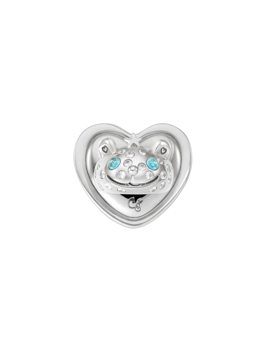 Stand Oil - Princess Bear Grip Ring (Silver) product image 2 | TRAB K-Fashion Australia