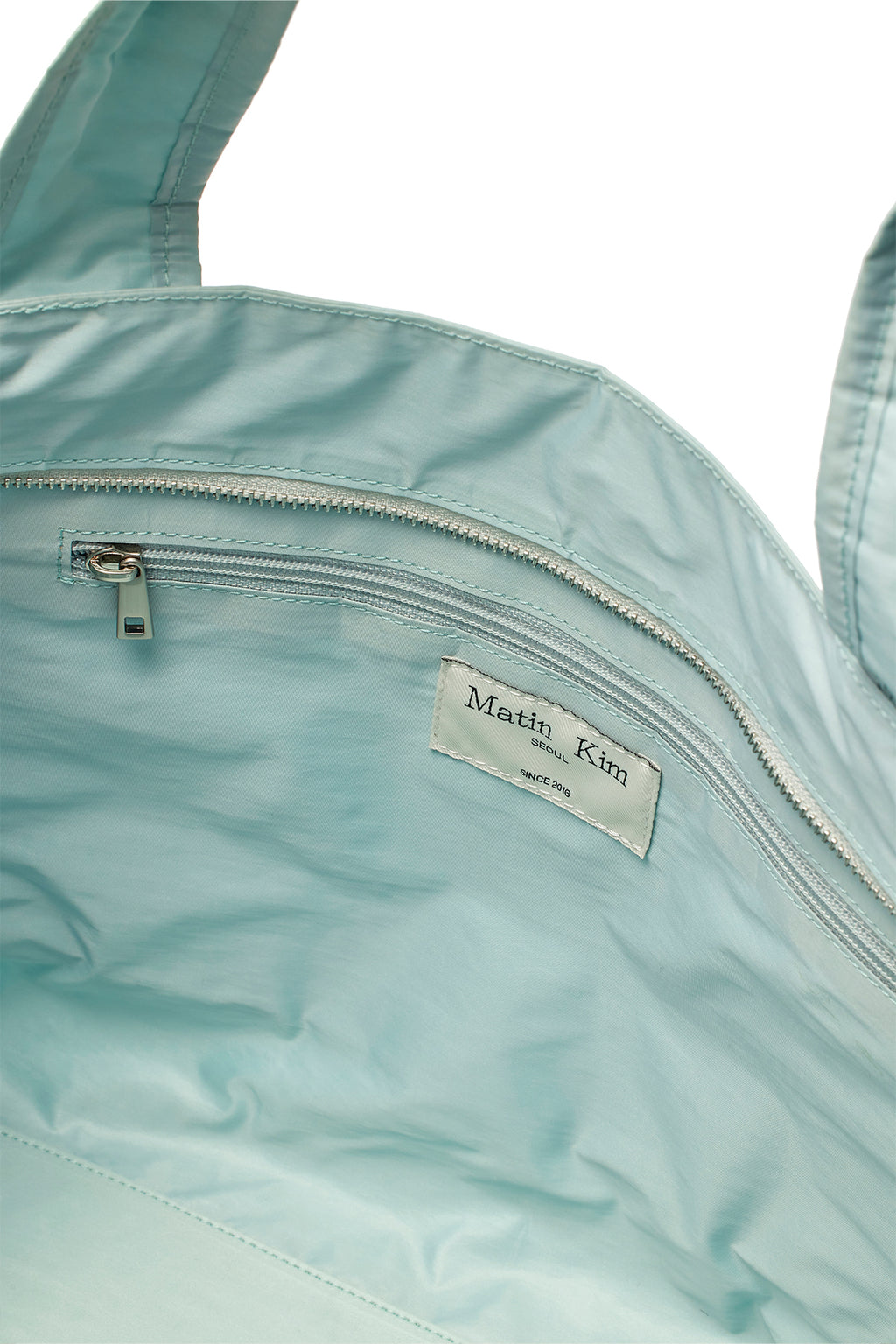 Matin Kim - Nylon Two Way Big Bag (Mint) product image 4 | TRAB K-Fashion Australia