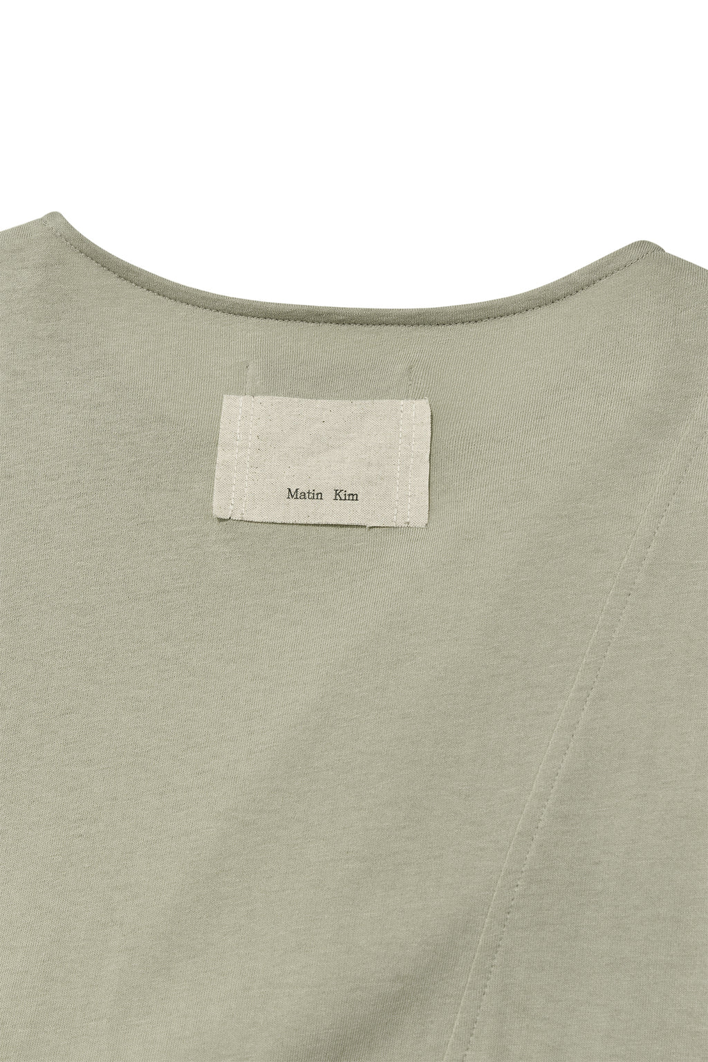 Matin Kim - Tied Detail String Top (Light Khaki) product image 5 | TRAB K-Fashion Australia