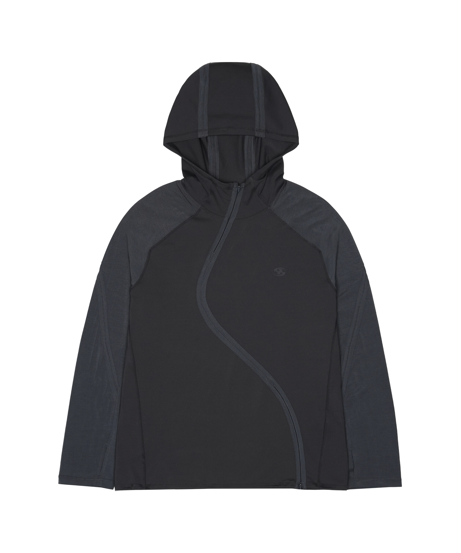 San San Gear - Wave Long Sleeve (Blue Charcoal) product image 4 | TRAB K-Fashion Australia