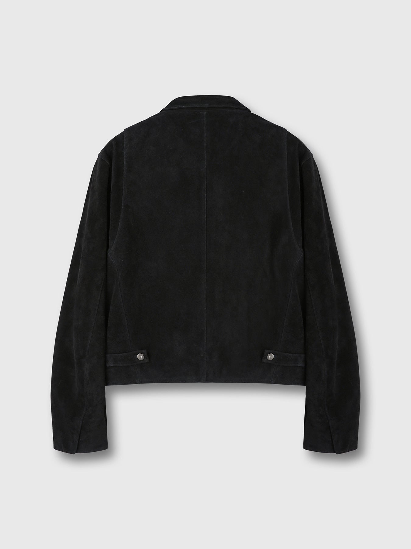 Tonywack - Suede Zip Blouson Jacket (Black) product image 9 | TRAB K-Fashion Australia