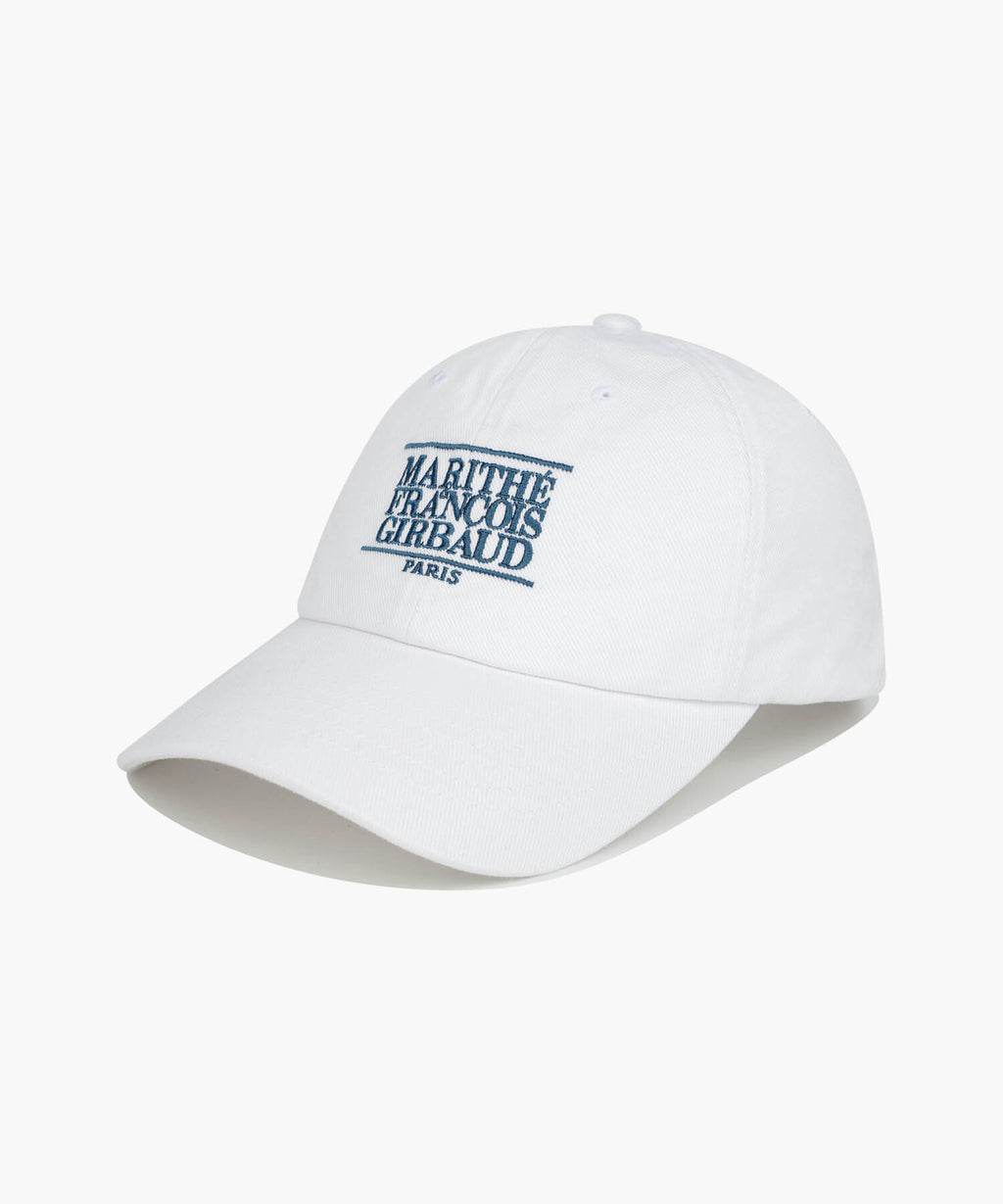 Marithe & Francois Girbaud - Small Classic Logo Cap (Off White) product image 1 | TRAB K-Fashion Australia