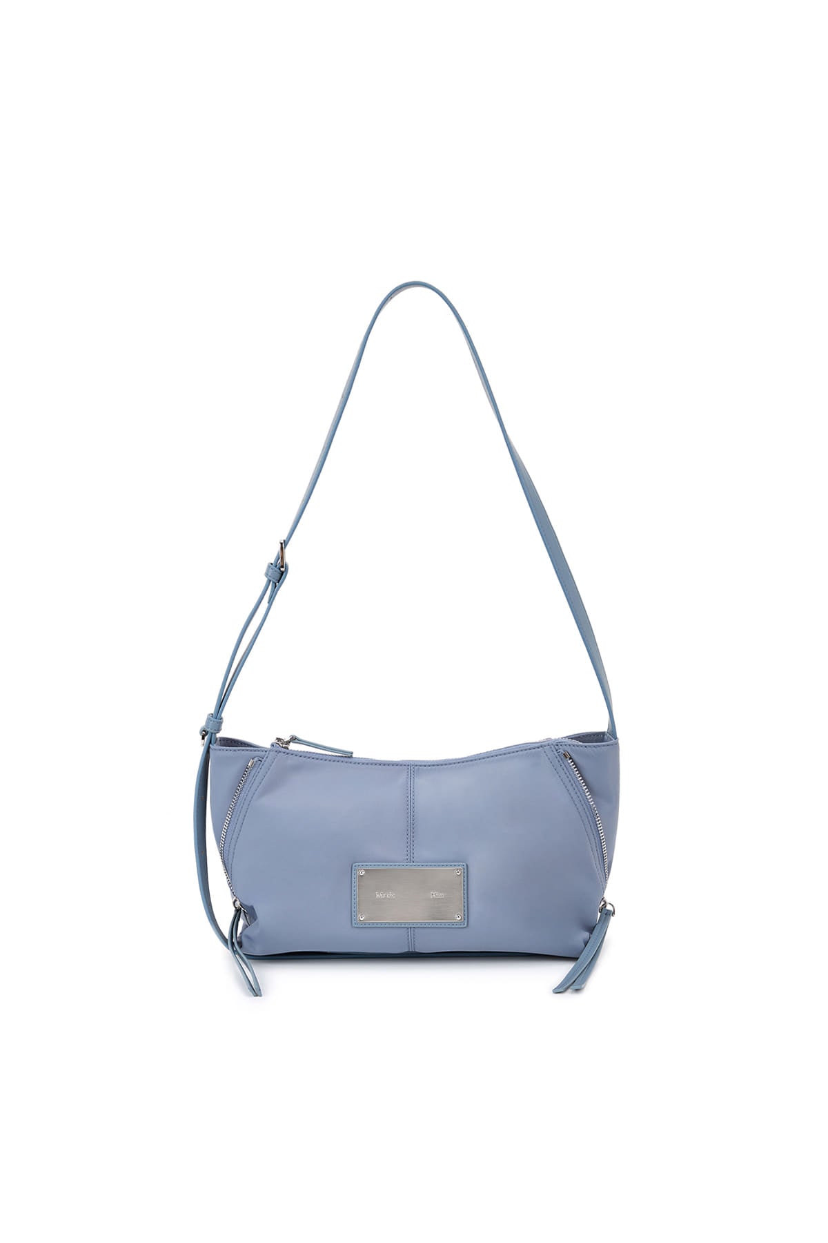 Matin Kim - Side Zipper Fabric Two Way Bag (Blue) product image 1 | TRAB K-Fashion Australia