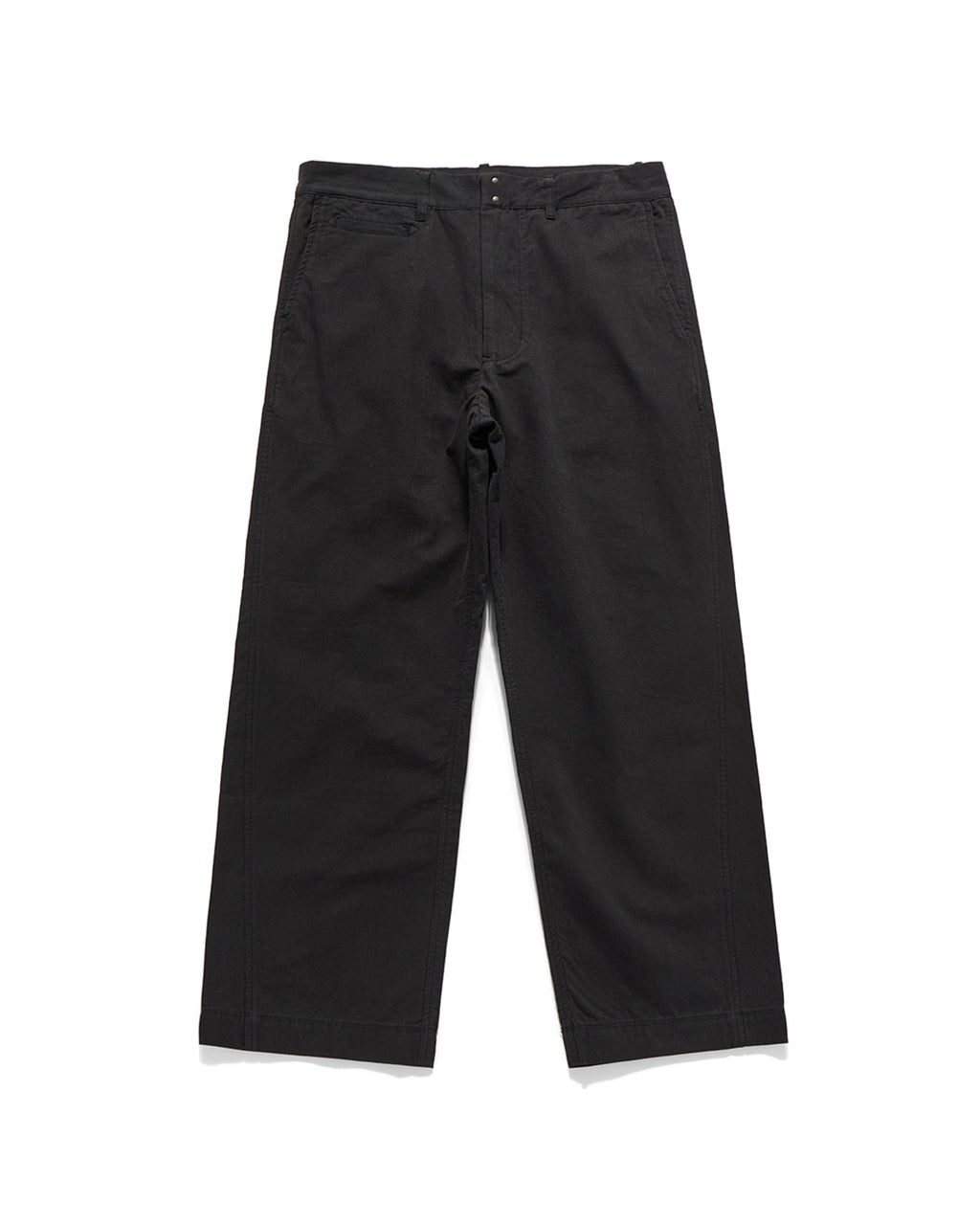 Eastlogue - Curved Comfy Chino Pants (Black) product image 1 | TRAB K-Fashion Australia