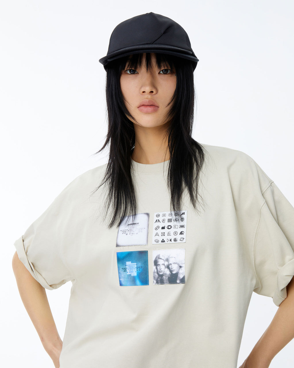 Ader Error - Mati t-shirt (Ivory) product image 2 | TRAB K-Fashion Australia