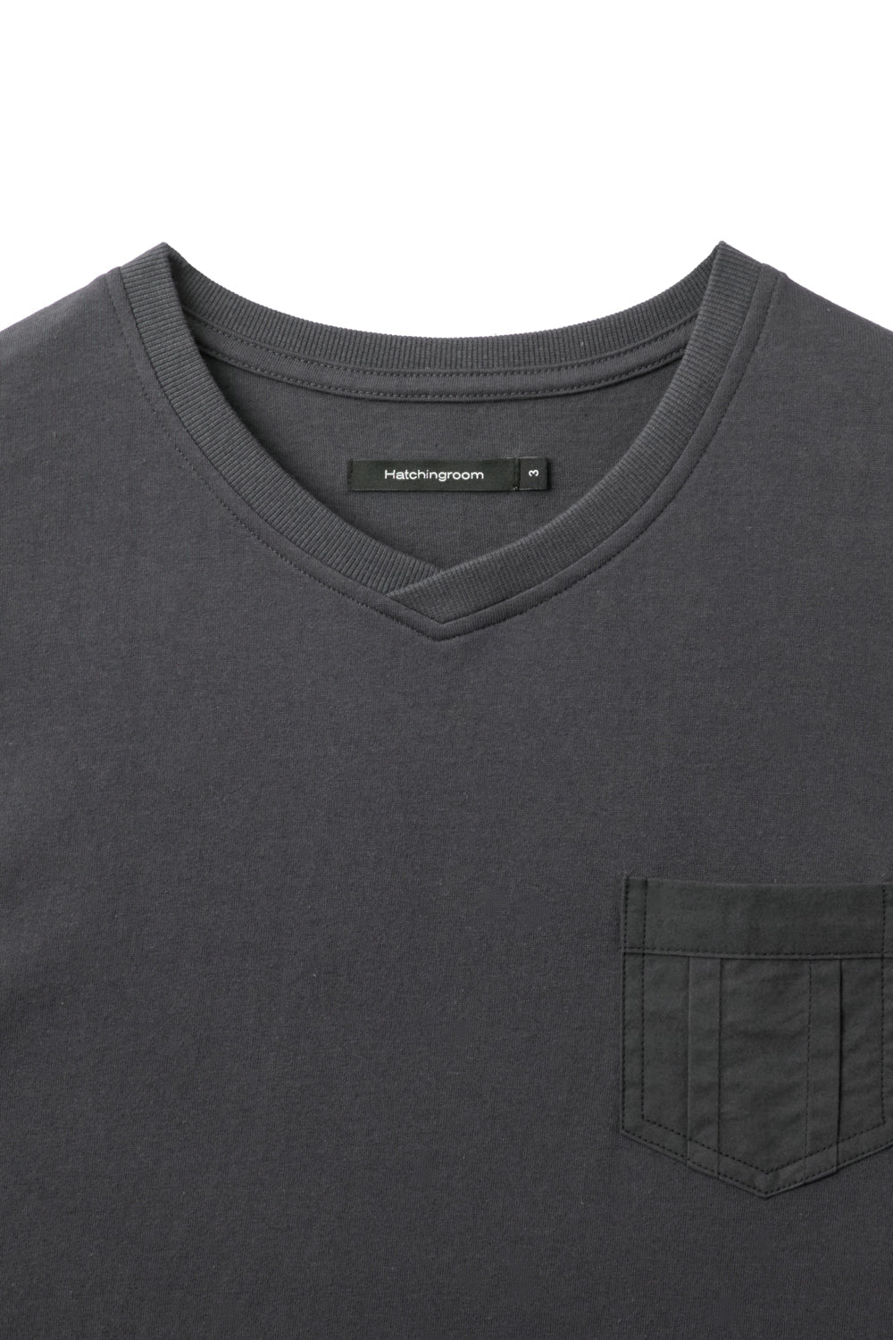 Hatchingroom - Multi Pocket Tee (Charcoal) product image 4 | TRAB K-Fashion Australia