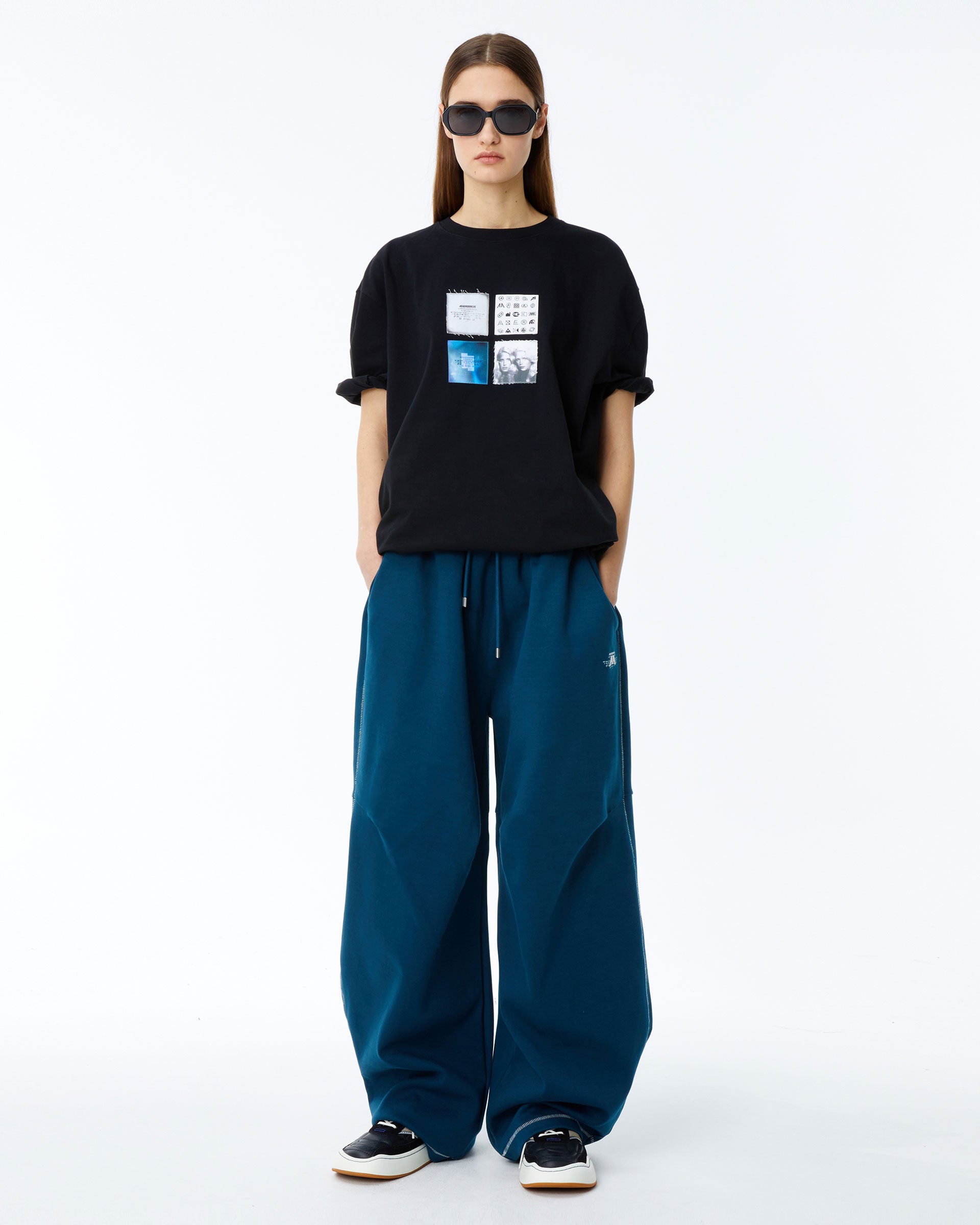 Ader Error - Mati t-shirt (Noir) product image 1 | TRAB K-Fashion Australia