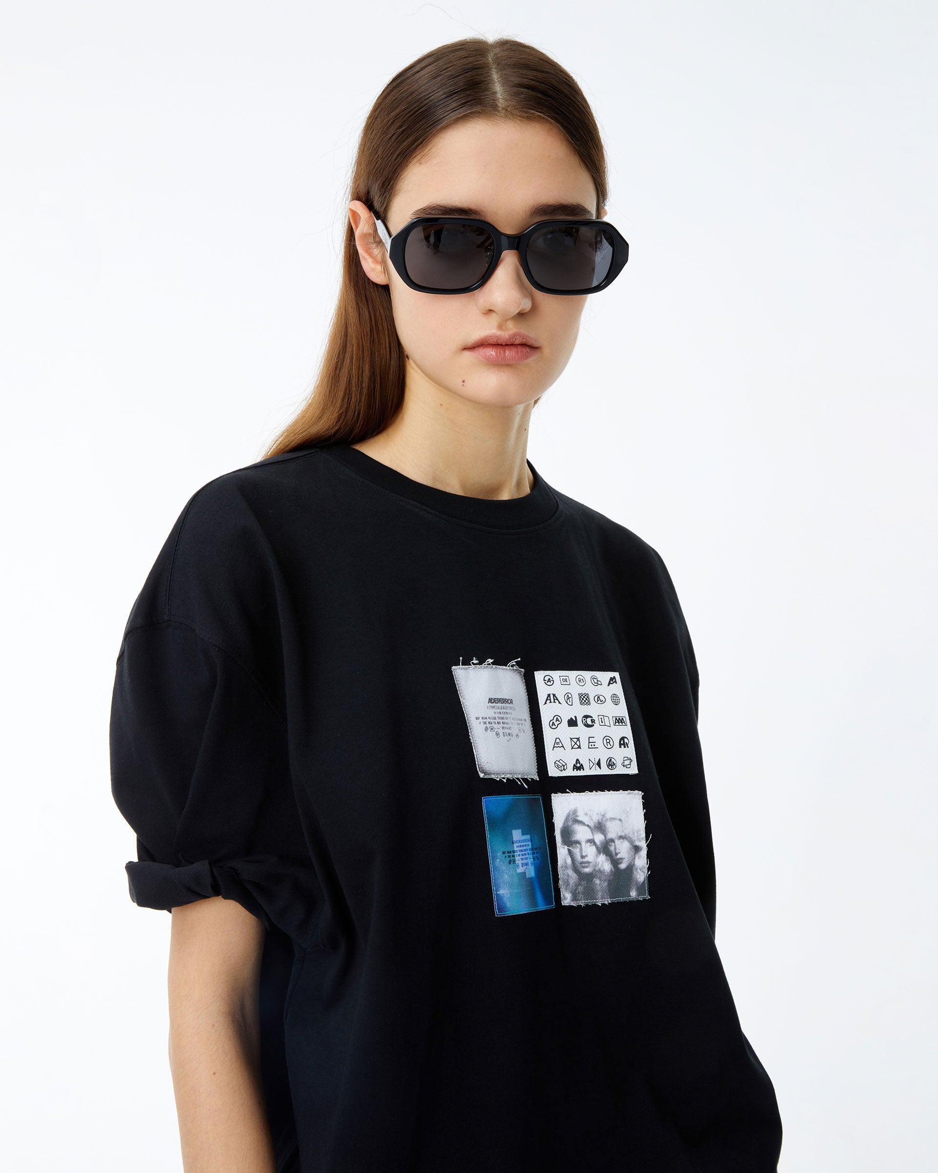 Ader Error - Mati t-shirt (Noir) product image 2 | TRAB K-Fashion Australia
