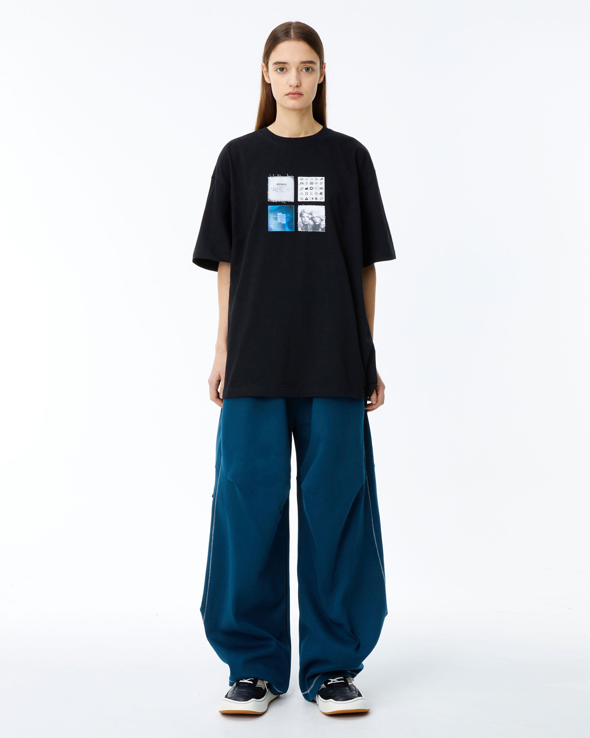 Ader Error - Mati t-shirt (Noir) product image 3 | TRAB K-Fashion Australia