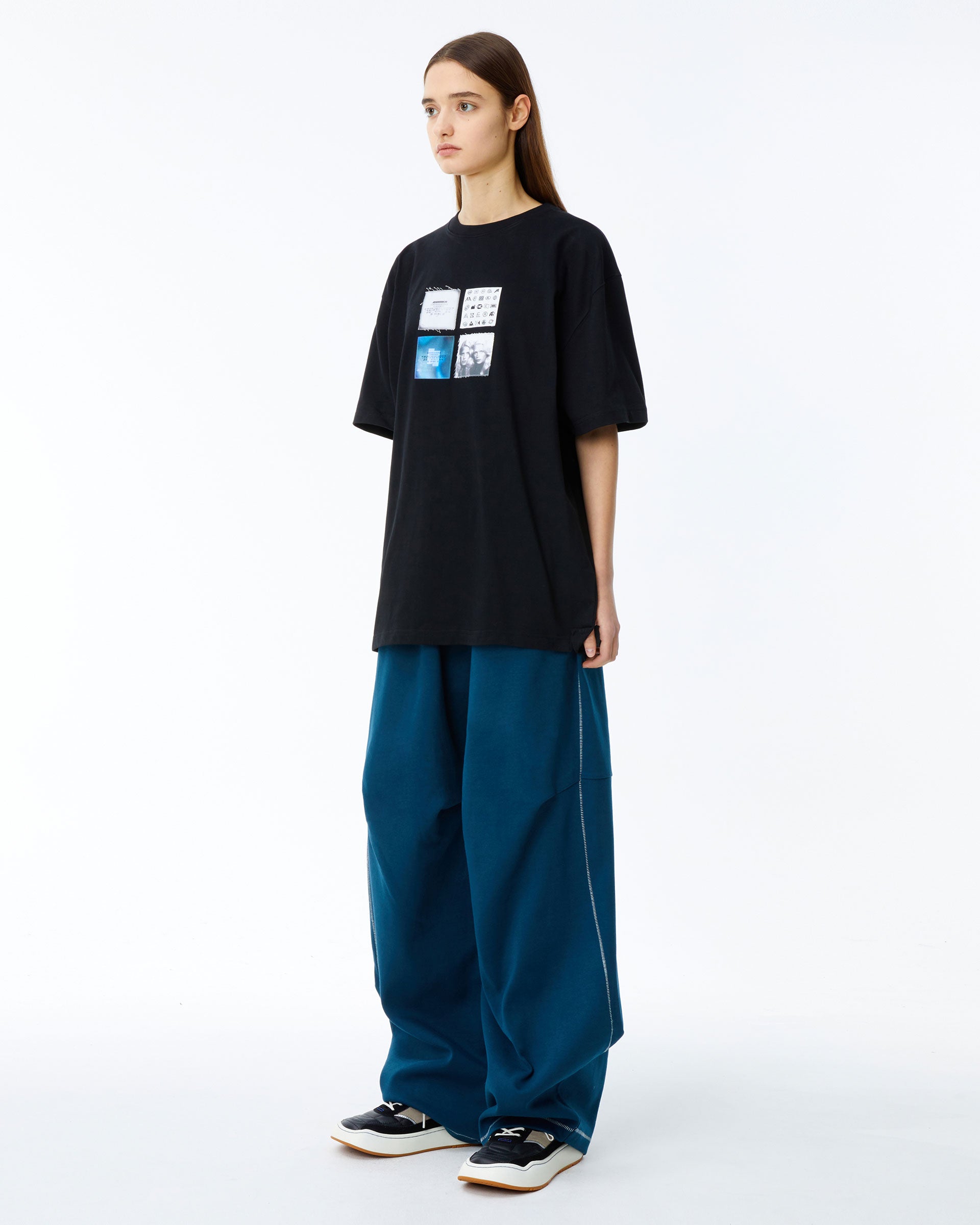 Ader Error - Mati t-shirt (Noir) product image 4 | TRAB K-Fashion Australia