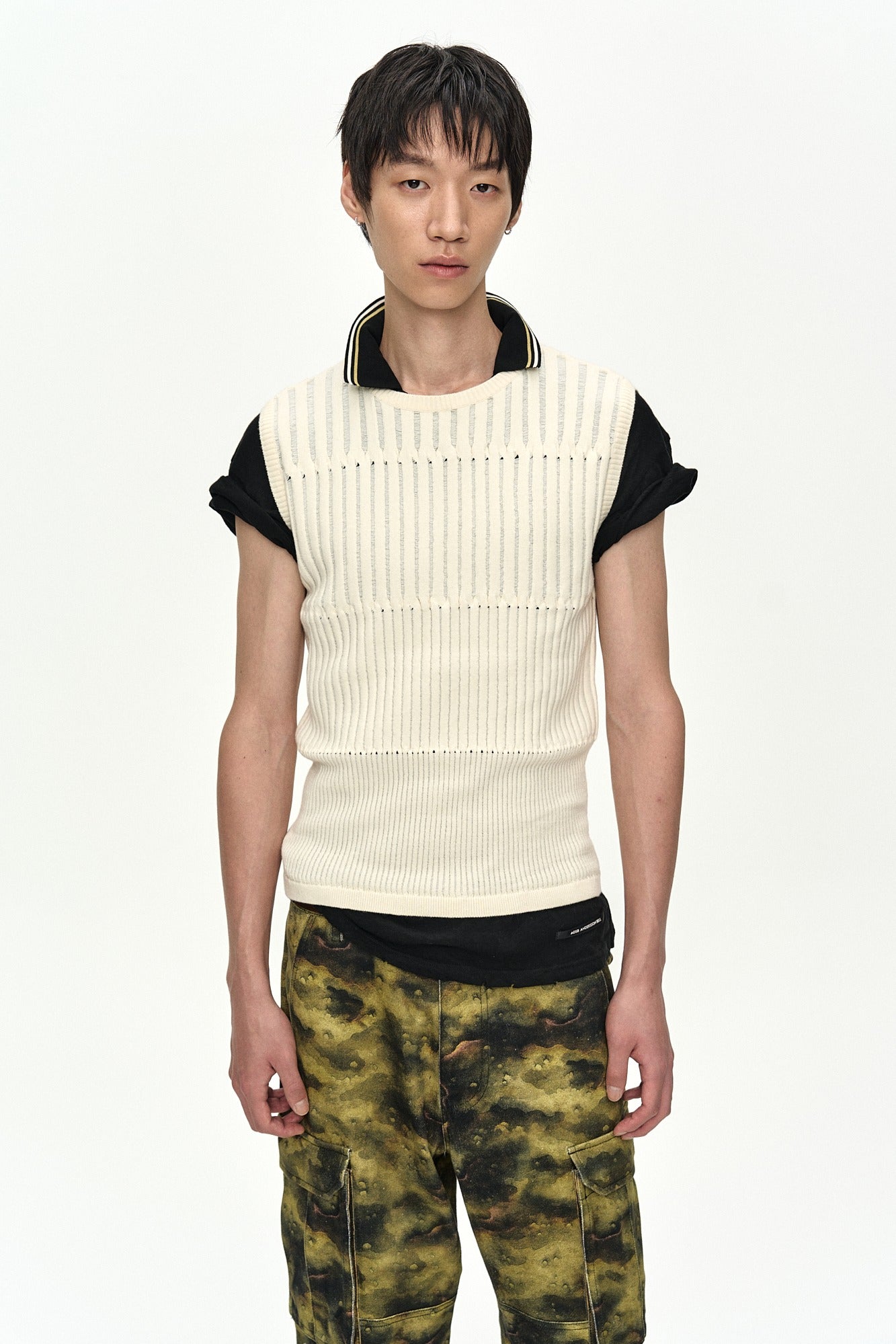 Andersson Bell - Ford Knit Sleeveless (Ecru) product image 1 | TRAB K-Fashion Australia