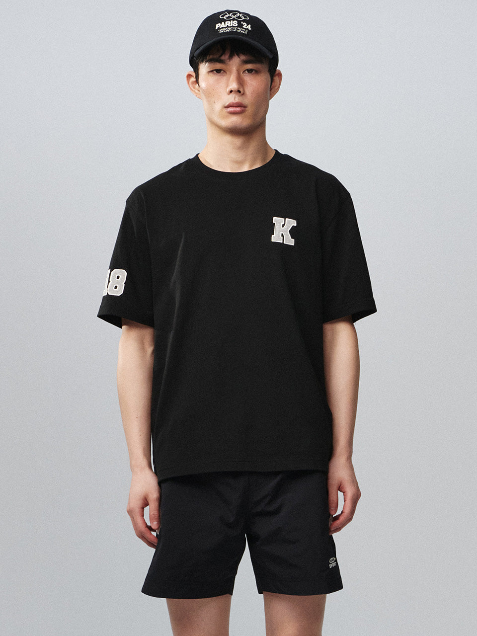 Kijun - K18 T-Shirt (Black) product image 1 | TRAB K-Fashion Australia