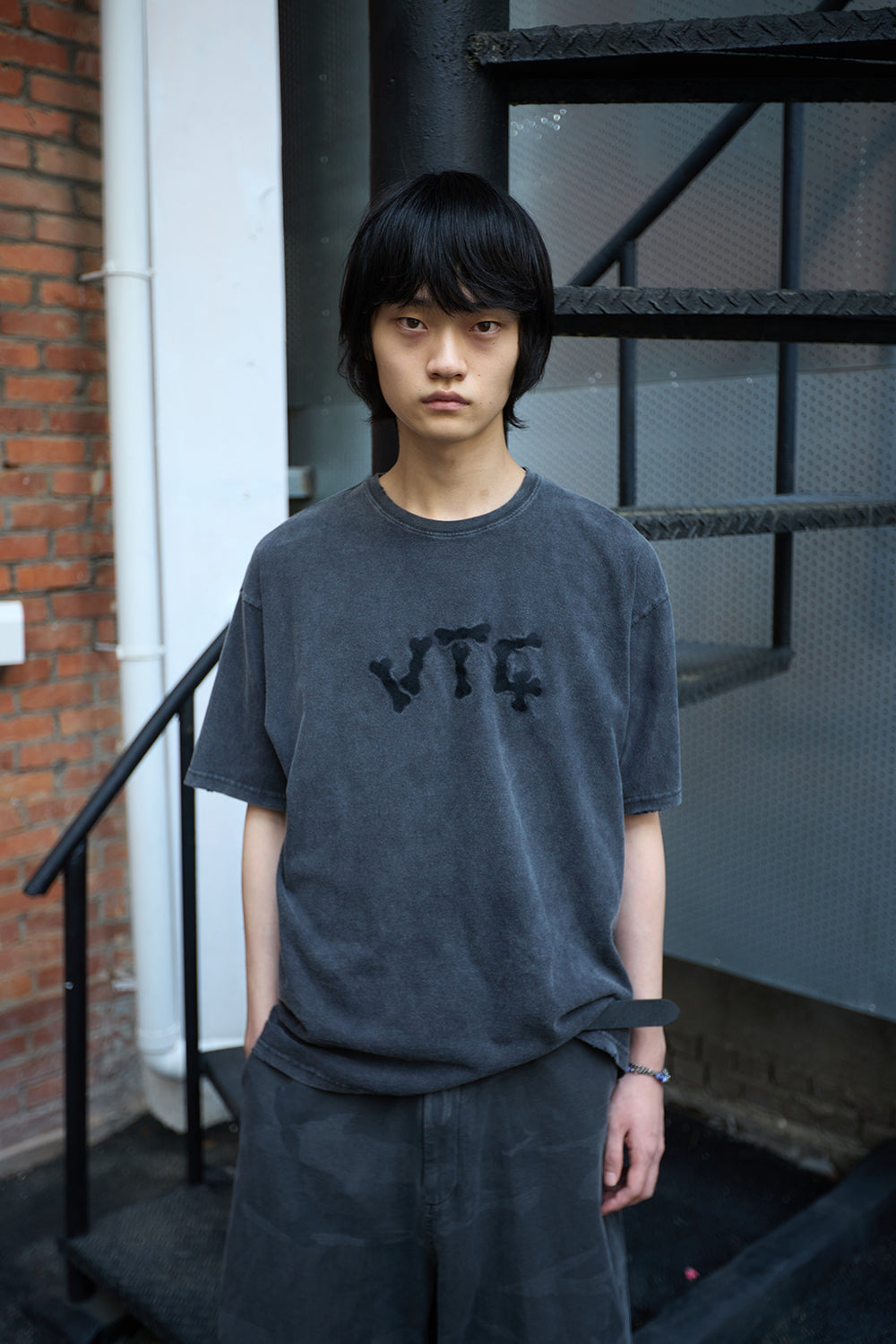 Hatchingroom - VTG Embroidery Tee (Black) product image 10 | TRAB K-Fashion Australia