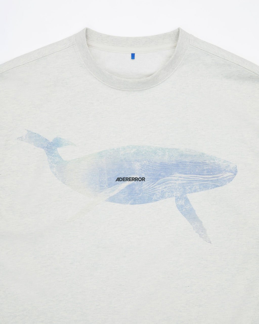 Ader Error - Blue whale t-shirt (Oatmeal) product image 6 | TRAB K-Fashion Australia