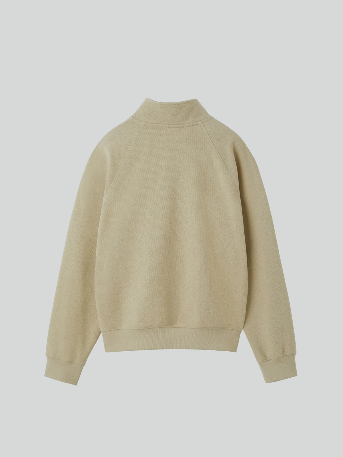 Recto - Rc Logo Half-Zip Sweatshirt (Beige) product image 6 | TRAB K-Fashion Australia
