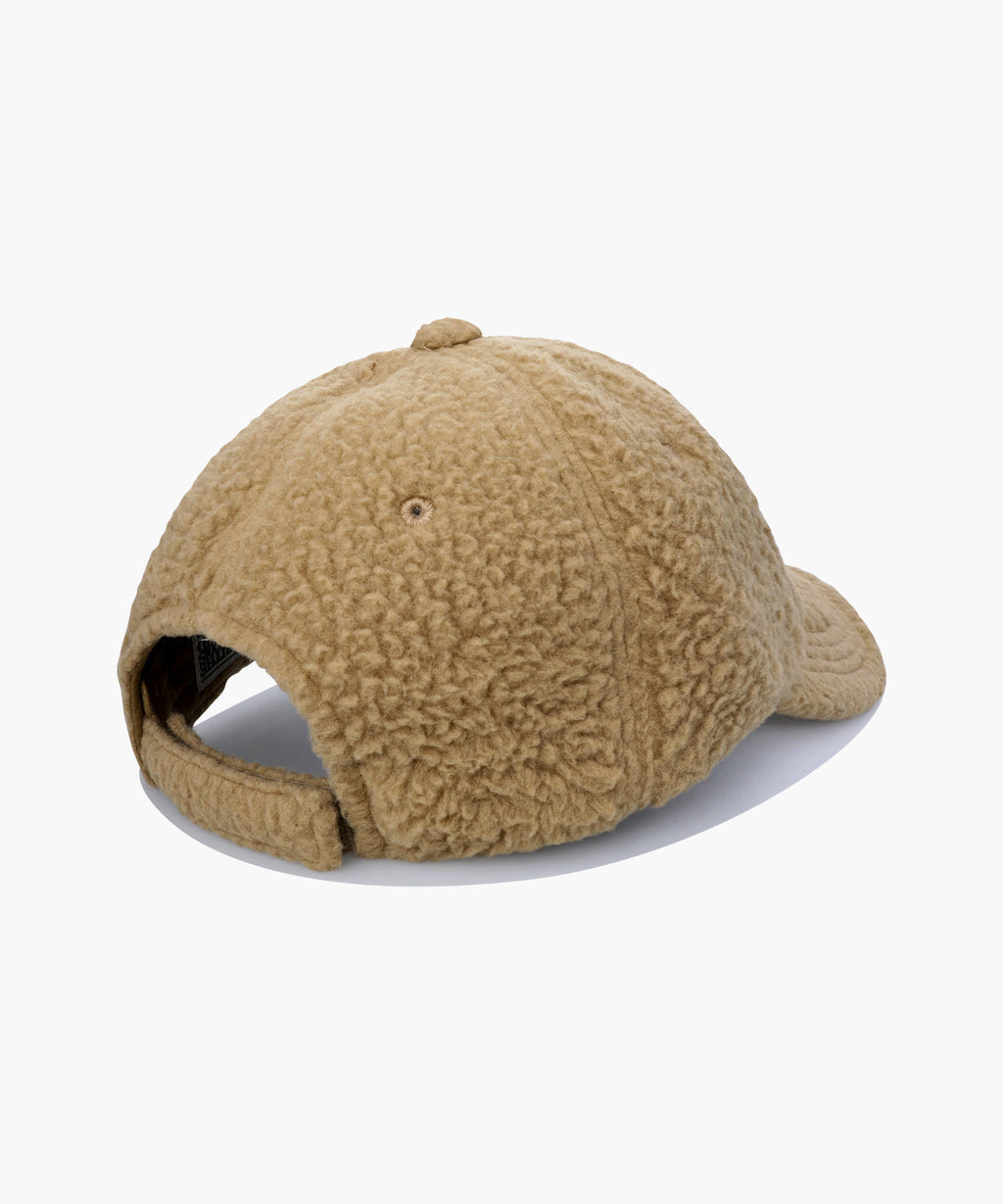Marithe & Francois Girbaud - Classic Logo Fleece Ball Cap (Dark Beige) product image 1 | TRAB K-Fashion Australia