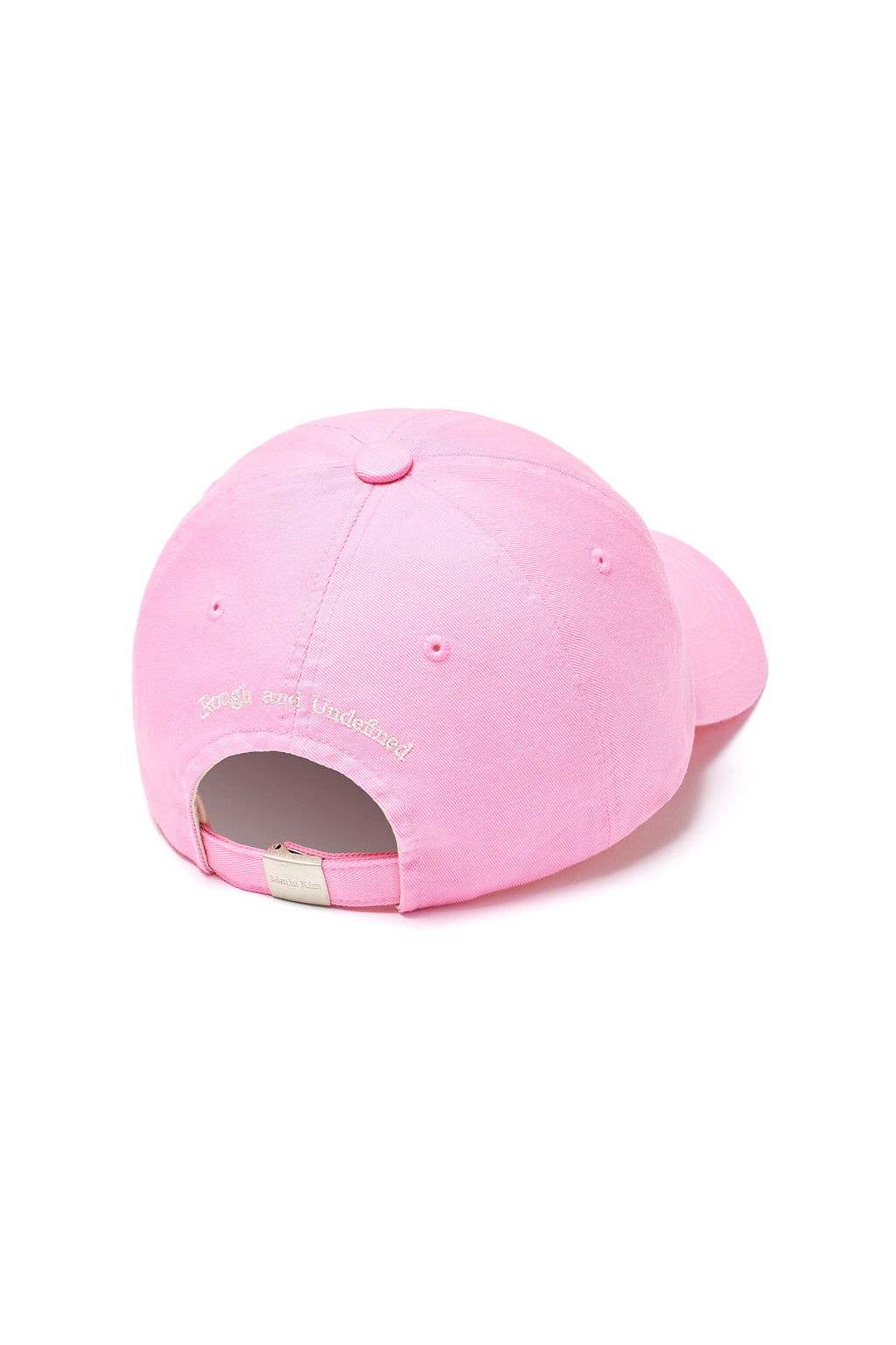 Matin Kim - Matin Volume Logo Ball Cap (Pink) product image 4 | TRAB K-Fashion Australia