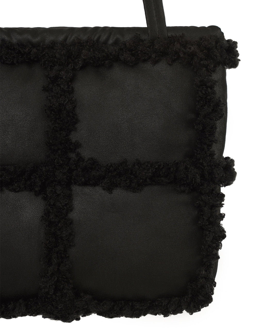 Stand Oil - Bubble Bag Mini (Fur Black) product image 3 | TRAB K-Fashion Australia