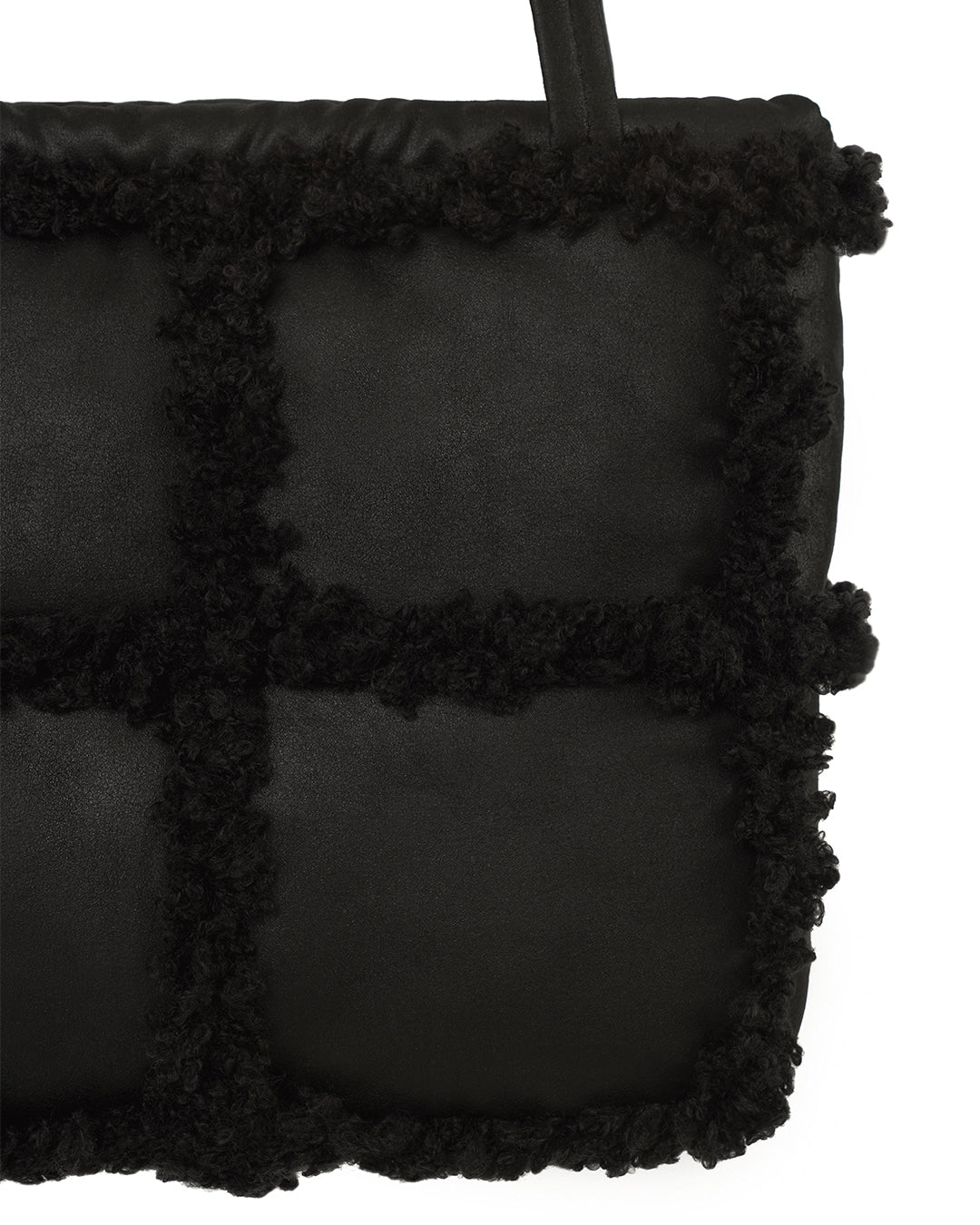 Stand Oil - Bubble Bag Mini (Fur Black) product image 3 | TRAB K-Fashion Australia