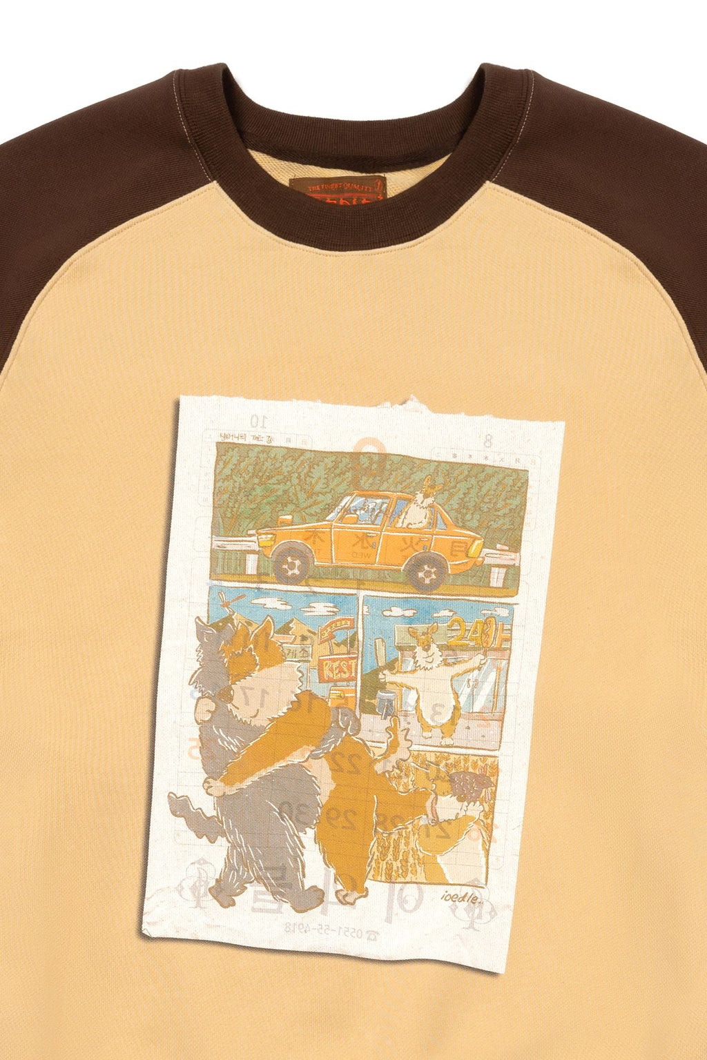 Ioedle - On The Way To Grandma’S House Sweatshirt (Ivory) product image 4 | TRAB K-Fashion Australia