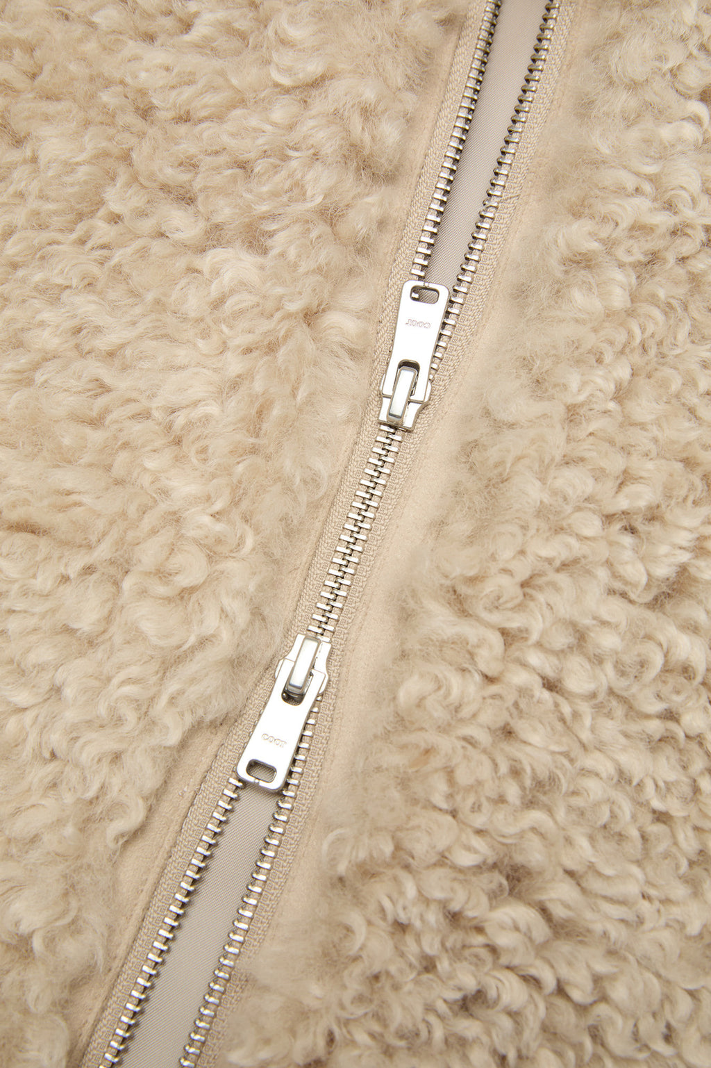 Coor - Curly Fake Fur Jumper (Beige) product image 7 | TRAB K-Fashion Australia