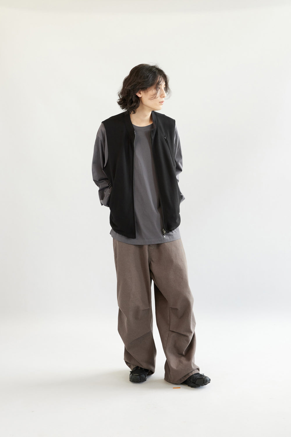 Hatchingroom - Reversible Jersey Vest (Black) product image 12 | TRAB K-Fashion Australia