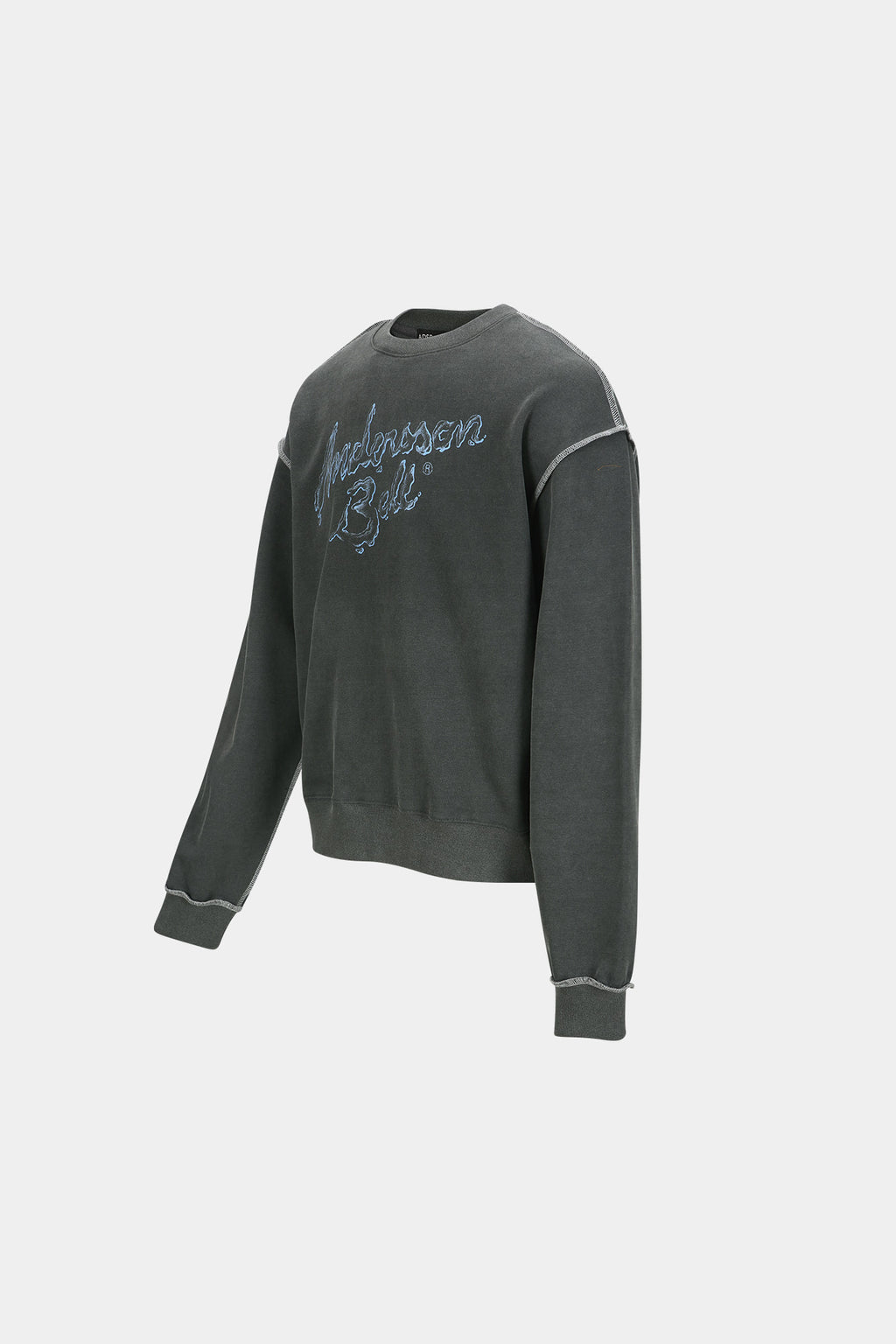 Andersson Bell - Unisex Liquid Logo Sweatshirt (Charcoal) product image 12 | TRAB K-Fashion Australia