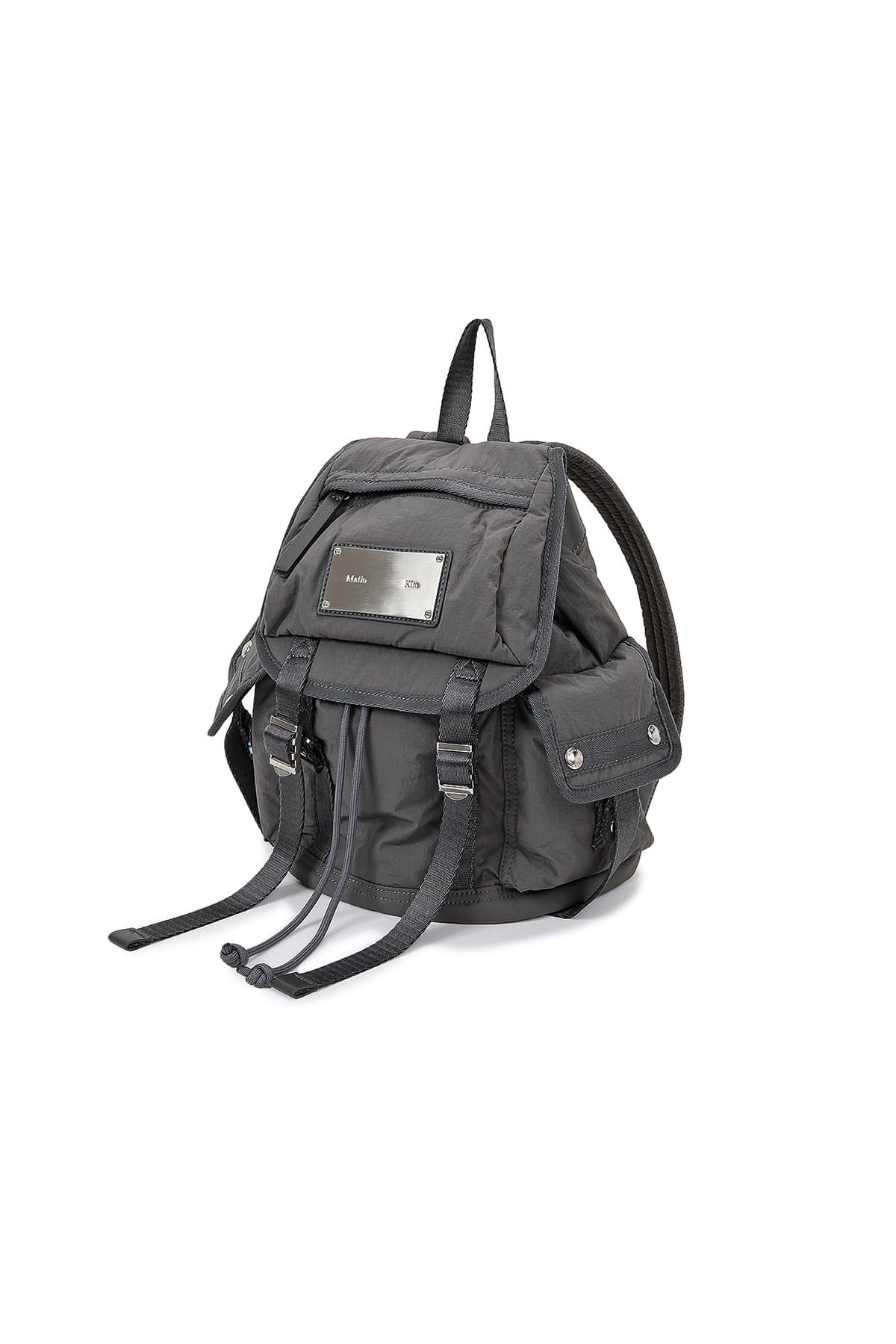 Matin Kim - Pocket Utility Small Back Pack (Charcoal) product image 2 | TRAB K-Fashion Australia