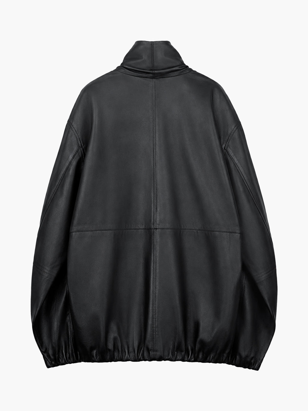 Jiyong Kim - Goat Skin Shawl-Collar Bomber (Black) product image 9 | TRAB K-Fashion Australia